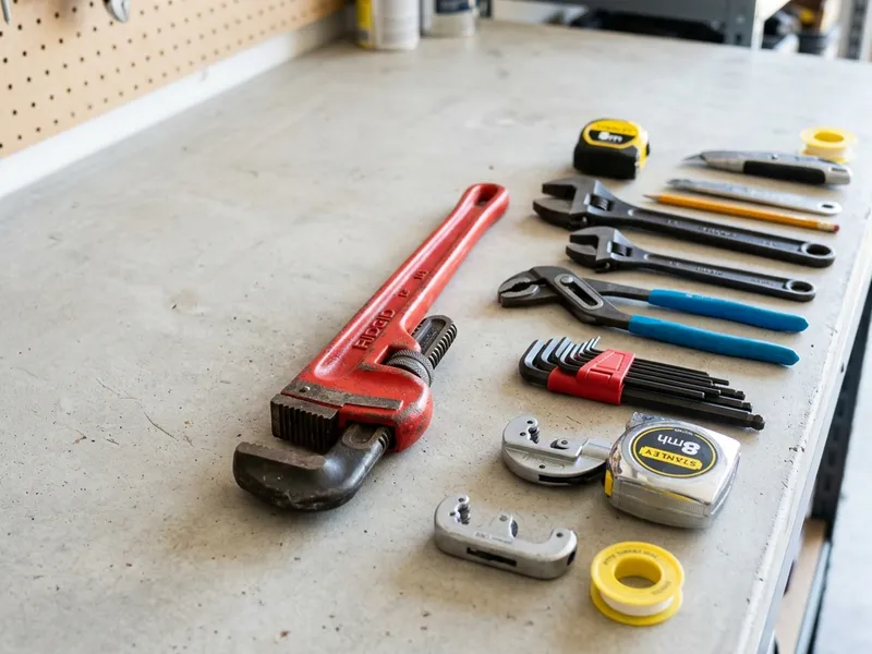 Professional plumbers in West Cape May, NJ equipped with top-tier tools for residential and commercial plumbing services.